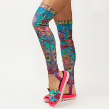 Load image into Gallery viewer, CRYPTIC FREQUENCY THIGH HIGHS
