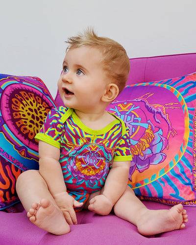 SHORT SLEEVE 'ANGEL FISH' BODY SUIT