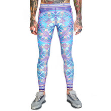 Load image into Gallery viewer, LOGIC LATTICE UNISEX LEGGINGS